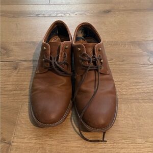 Elegant Brown Leather Oxfords for Men